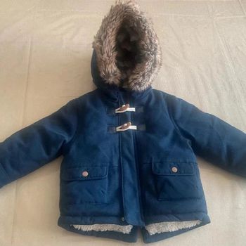 🧥 Manteau bleu Obaïbi pour enfant 🧥