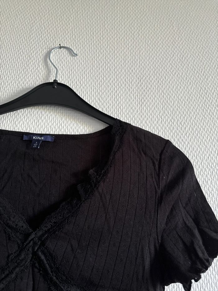T shirt col v - photo numéro 4
