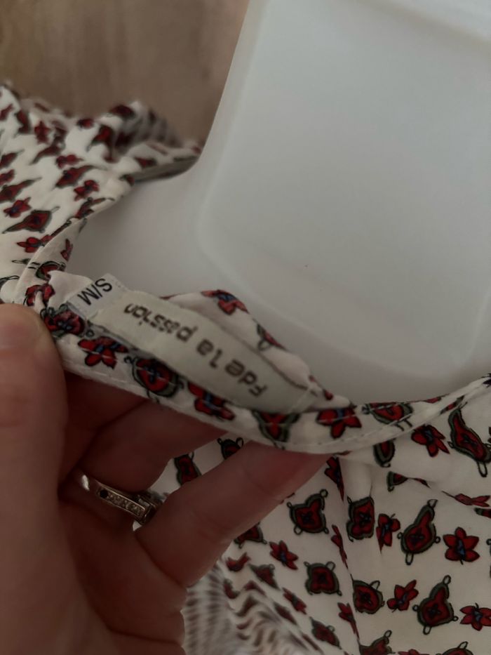 Robe imprimé fleur taille S/M - photo numéro 4