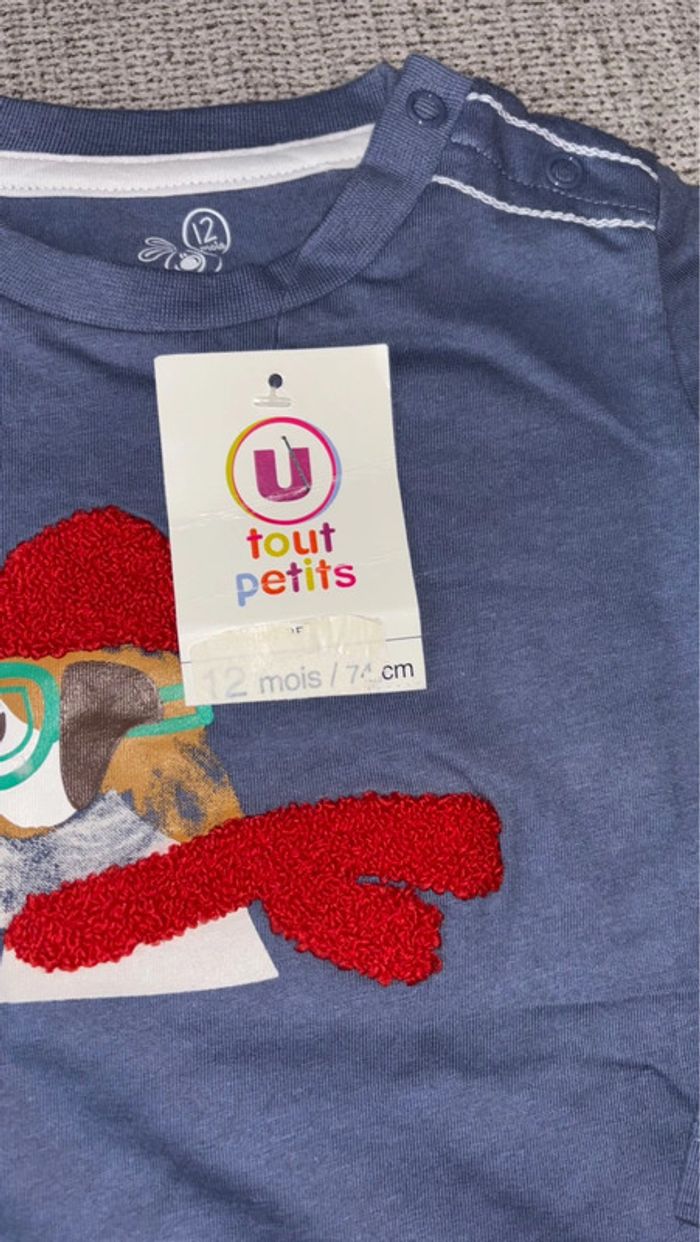 Lot de 2 tee-shirts à manches - photo numéro 4