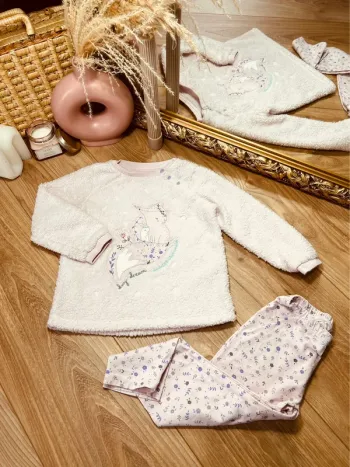 Taille 3 ans pyjama 2 pièces fille Sergent Major rose pâle * piloupilou * 🩷