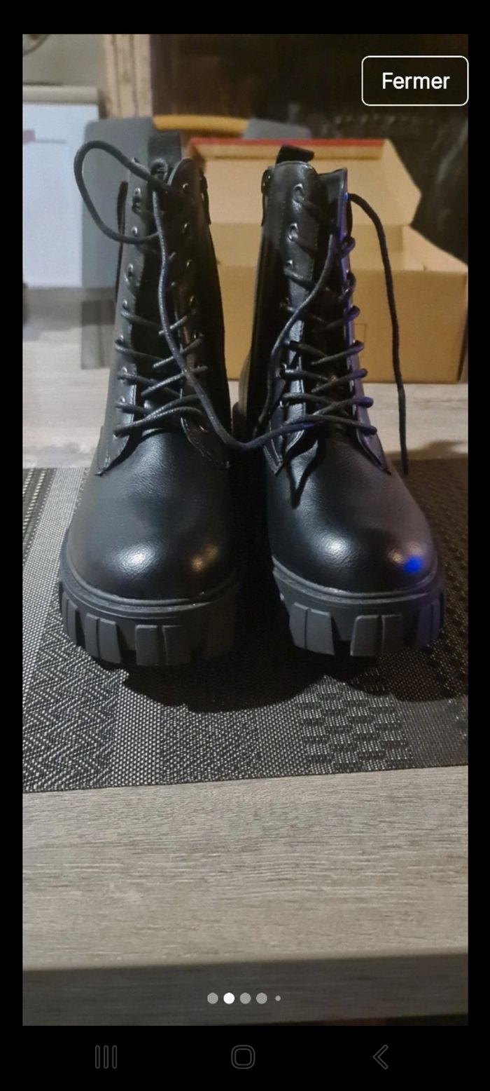 Bottines neuves pointure 39 - photo numéro 2