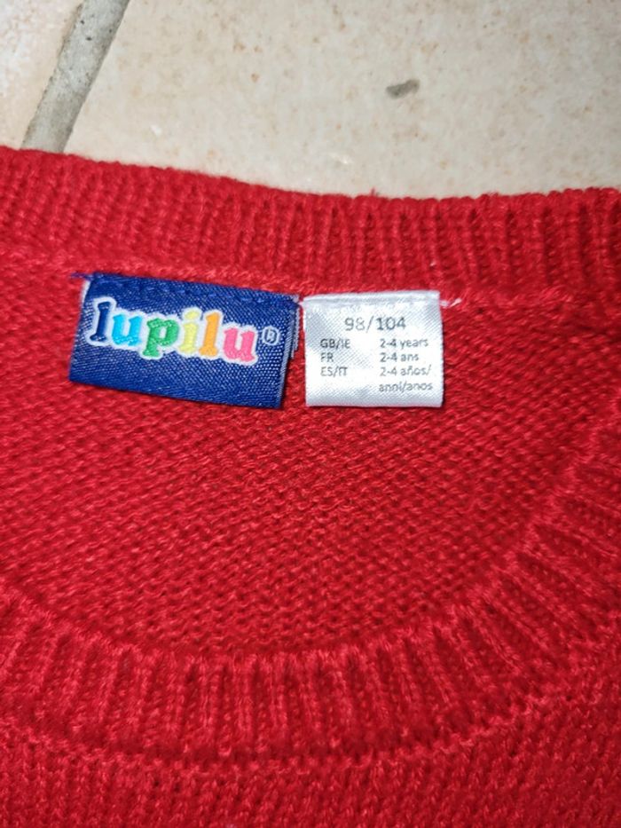 Pull renne de Noël 2-4 ans Lidl Lupilu - photo numéro 3