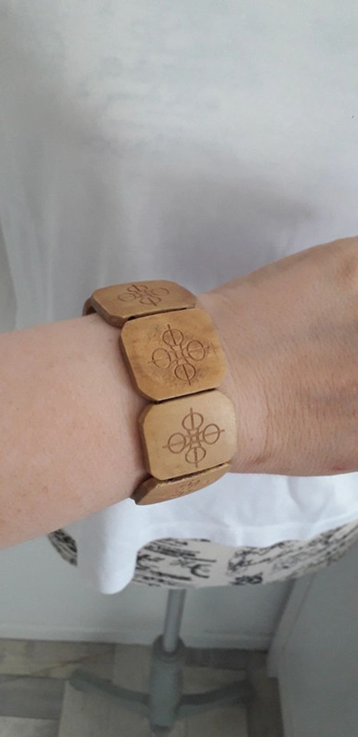 Bracelet bois réglable
