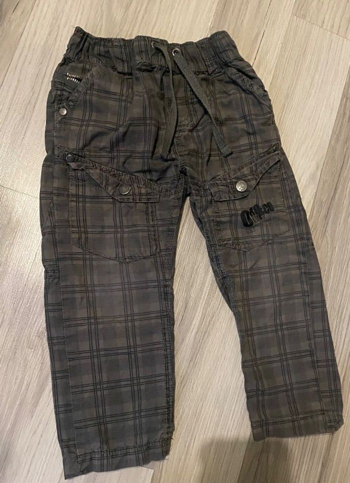 Pantalon à carreaux