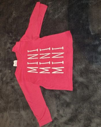 Tee-shirt manches longues fille taille 9mois