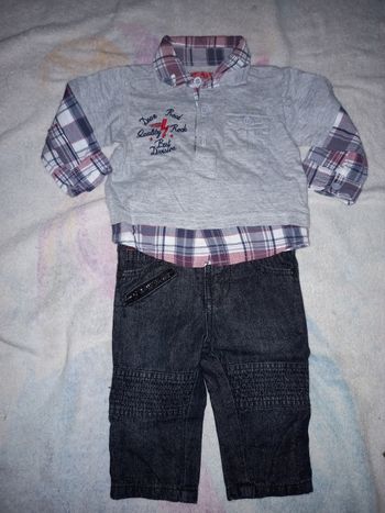 Ensemble tissaia 6 mois