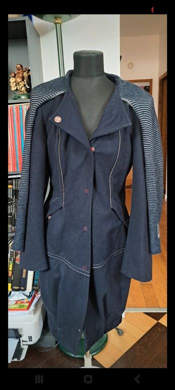 Beau manteaux écharpe