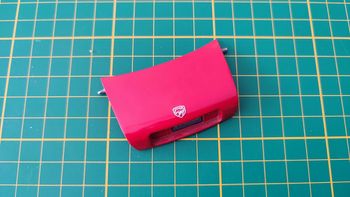 Capot coffre 3025 3179 pièce détachée miniature Dodge Viper RT10 1/18 1/18e burago #B03