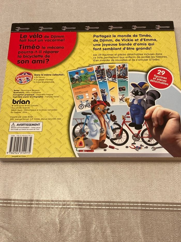 Timéo le mécano avec figurines et pièces détachables - photo numéro 6