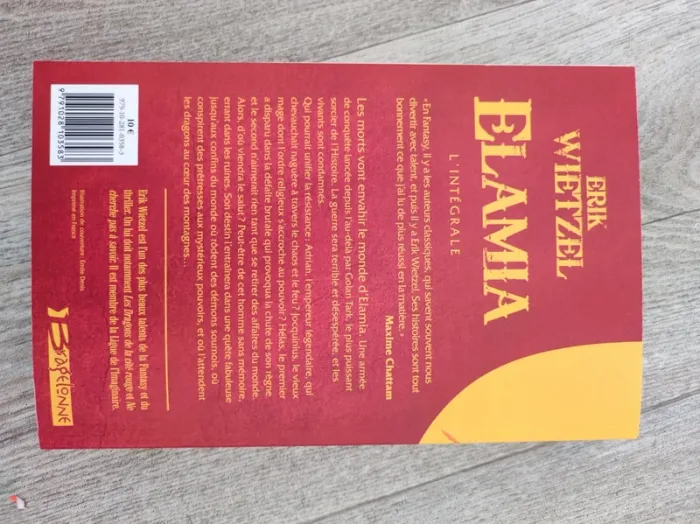 Livre Elamia - photo numéro 2