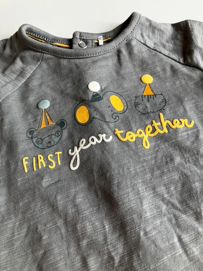 T-shirt manches longues bébé garçon - photo numéro 2