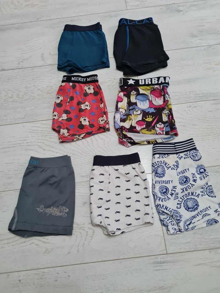 Lot de 7 boxers 6/8 ans