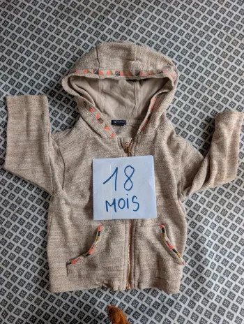 Veste bébé fille 18 mois