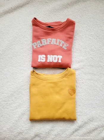 Lot 2 sweats 12 ans