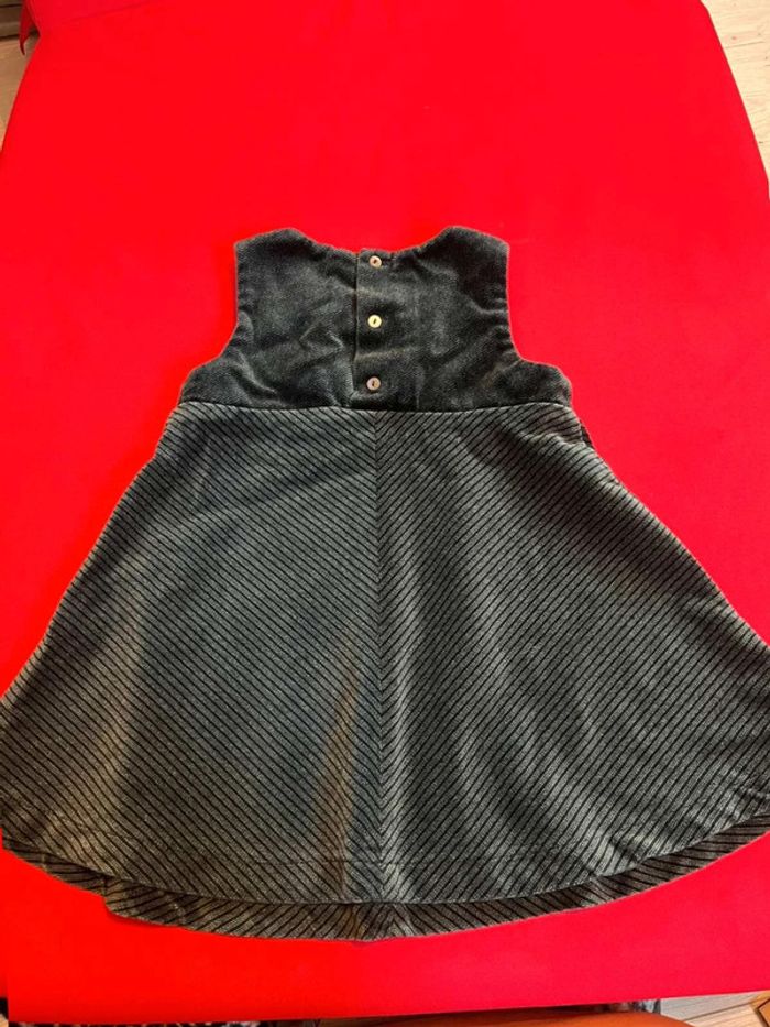 Robe bébé fille Kenzo Jungle 12 mois velours - photo numéro 5