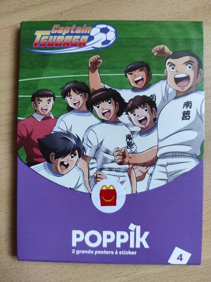 jeux jouet poppik captain tsubasa numero 4