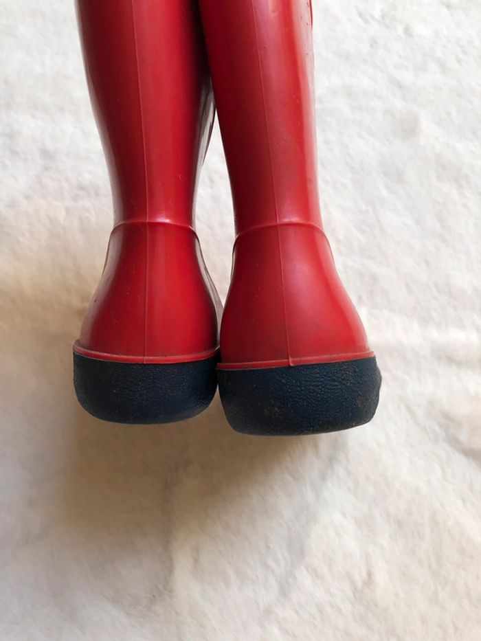 Bottes de pluie Splatch rouge 21 - photo numéro 3