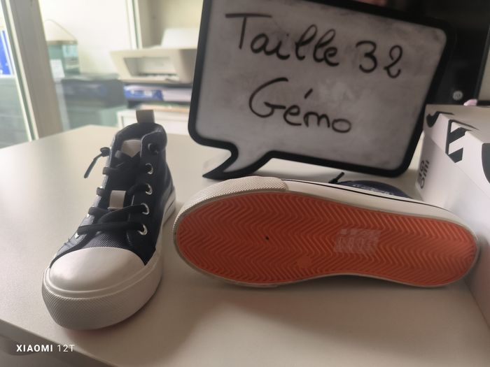 Sneakers Gémo bleu marine - photo numéro 3