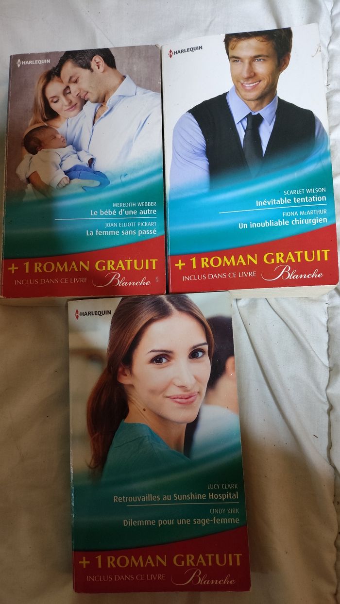 Lot romans Harlequin - photo numéro 2