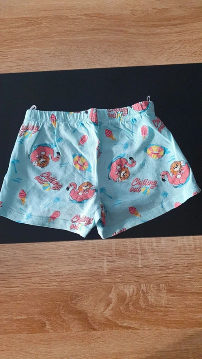 Lot de 2 pyjamas shorts 98 cm - photo numéro 5