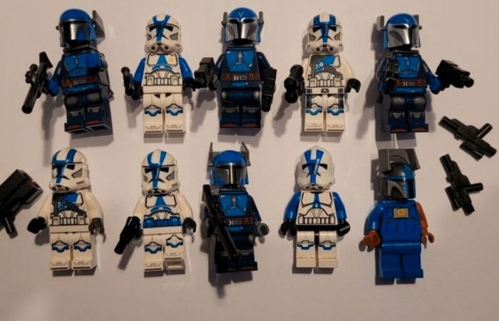 Lot minifigs lego star wars