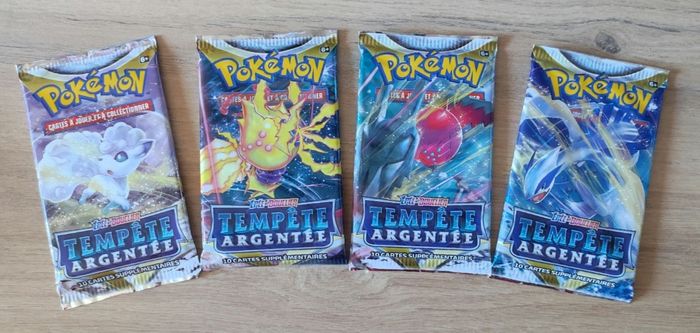 Pokemon. - Artset de booster EB12 Tempête argentée du bloc épée et bouclier - neuf / scelle