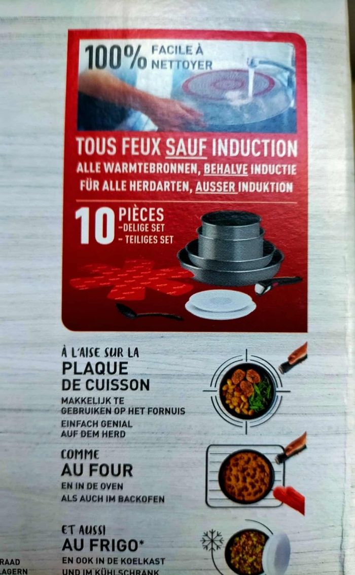 Batterie Tefal ingénio  easy cook & clean - photo numéro 6