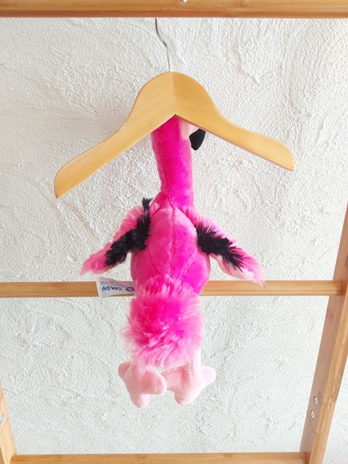 Peluche flamand rose très bon état - photo numéro 2