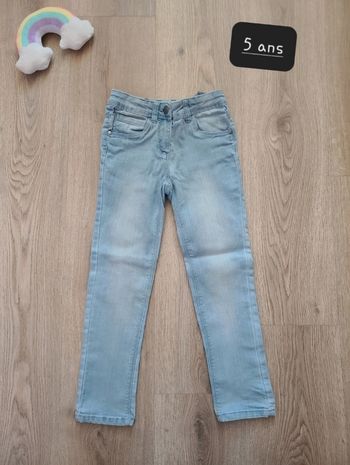 Pantalon jean 5 ans fille