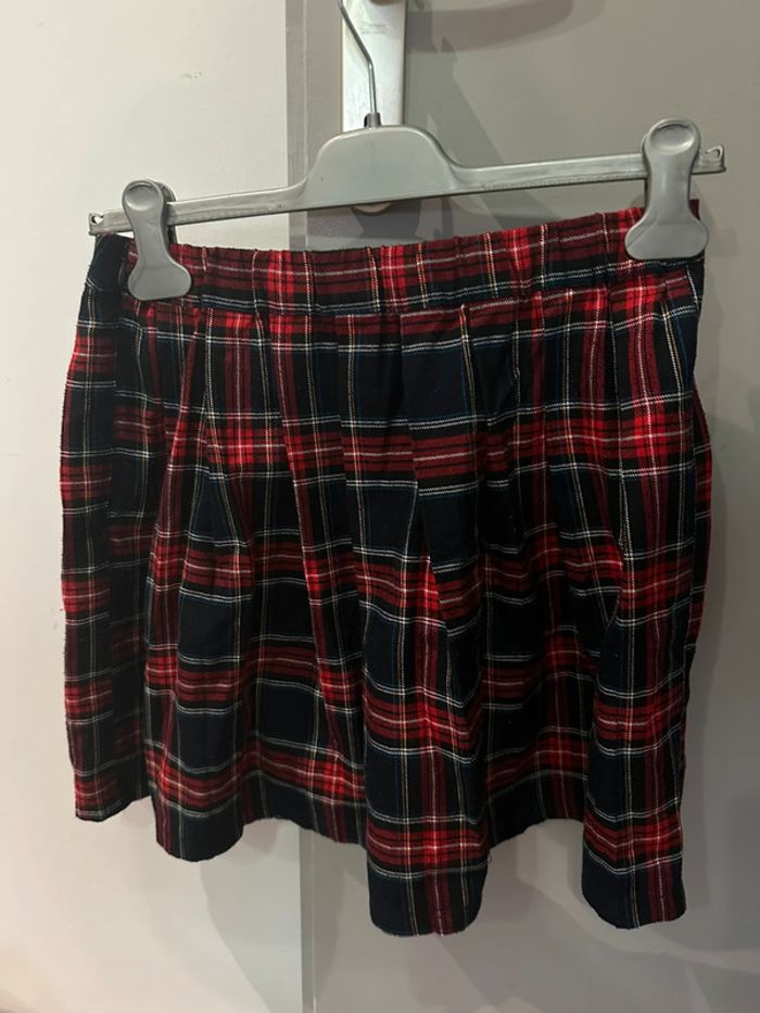 Petite jupe à carreaux bizzbee taille S - photo numéro 2