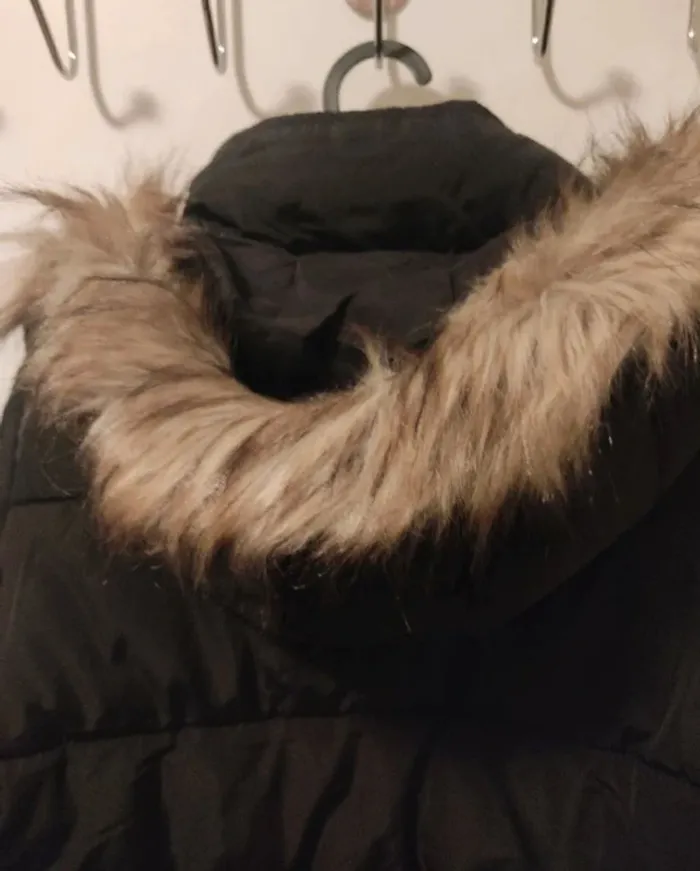 Manteau d'hiver à capuche Vila Femme taille 36 - photo numéro 3