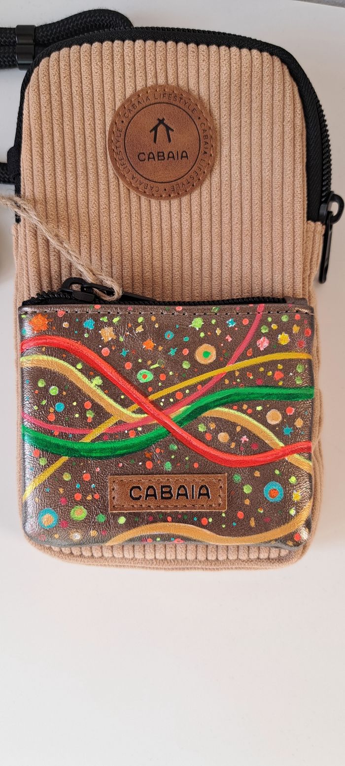 Pochette nano cabaïa louisville peinte - photo numéro 2