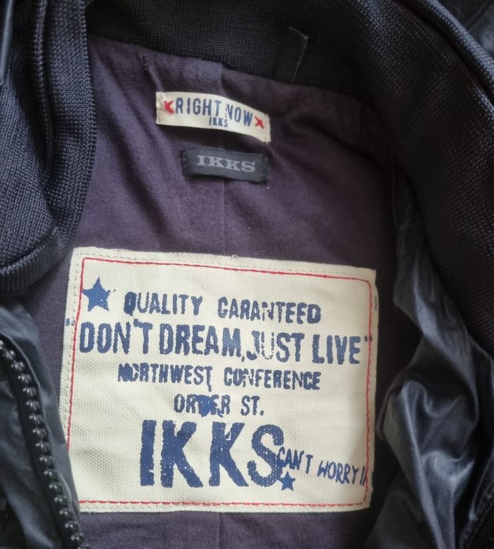manteau parka noir Ikks taille 10 ans - photo numéro 2