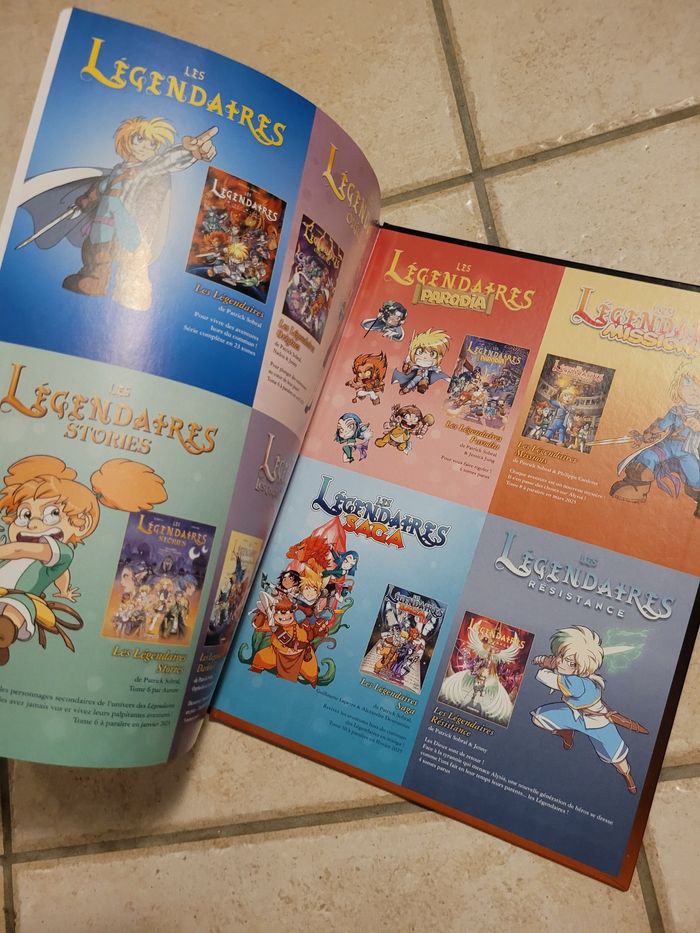 Livre Les légendaires - photo numéro 5