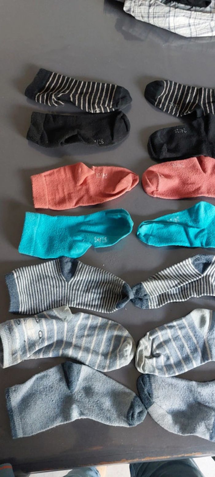 Lot de 7 paires de chaussettes 25 27 - photo numéro 2