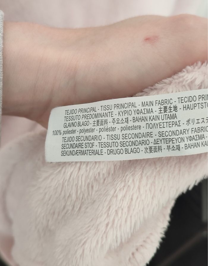 Pull doudou rose pâle "Sleep" col rond Oysho - Taille L - photo numéro 9