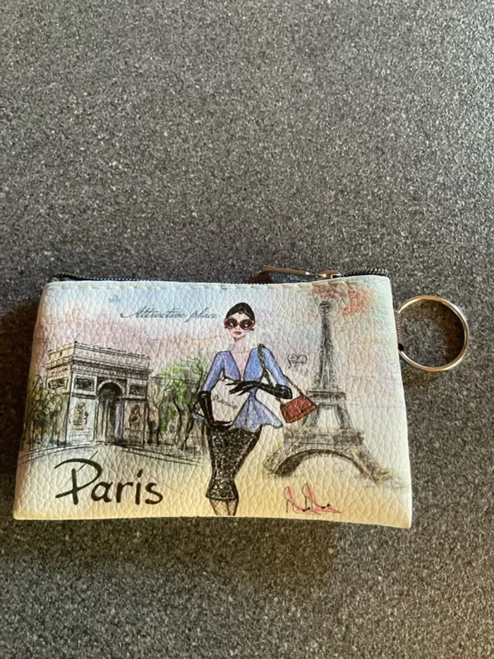 Porte monnaie Paris neuf