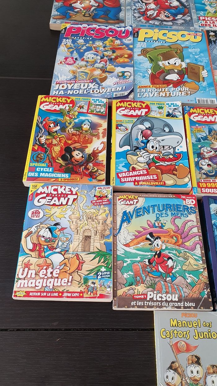 Lot de 15 Picsou, Mickey, Rapetou ... - photo numéro 7