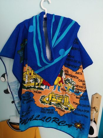 Poncho sortie de bain
