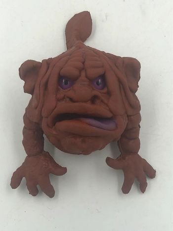 Vintage 1987 Boglins Shlump Seven Towns Ltd. Hand Puppet Rubber Monster Toy