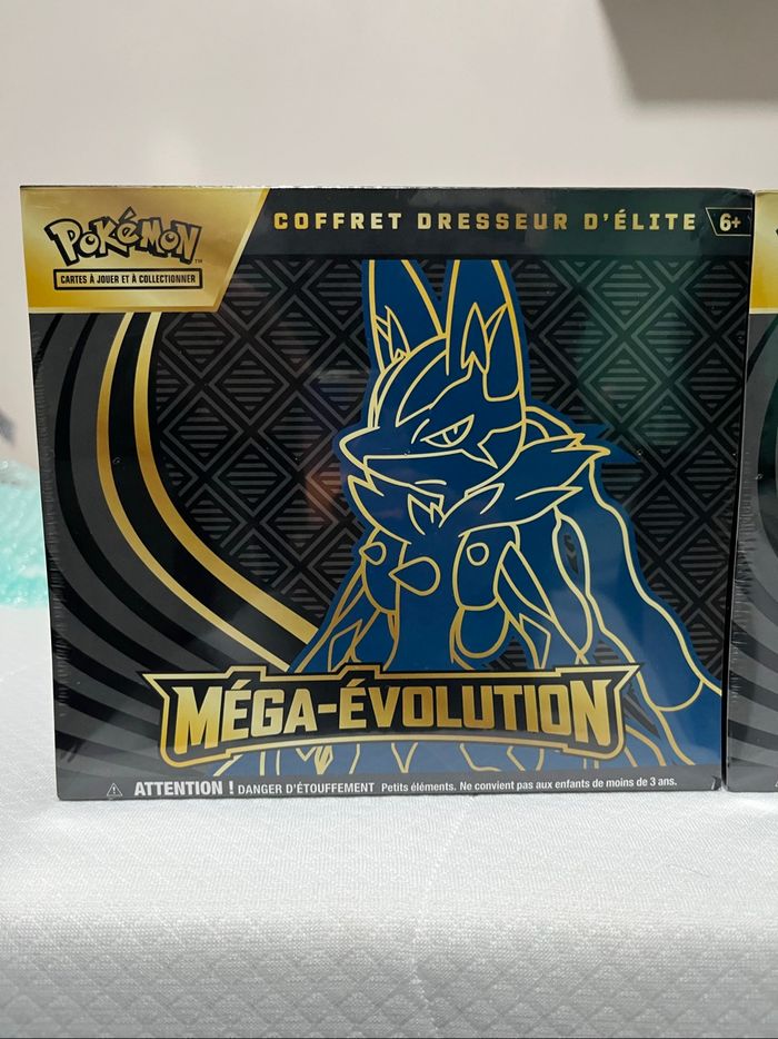Pokemon ETB Méga-Évolution Lucario et Gardevoir - photo numéro 2