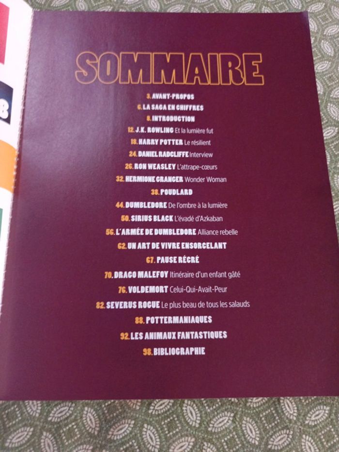 Magazine Harry Potter ( hors série Le point) - photo numéro 7
