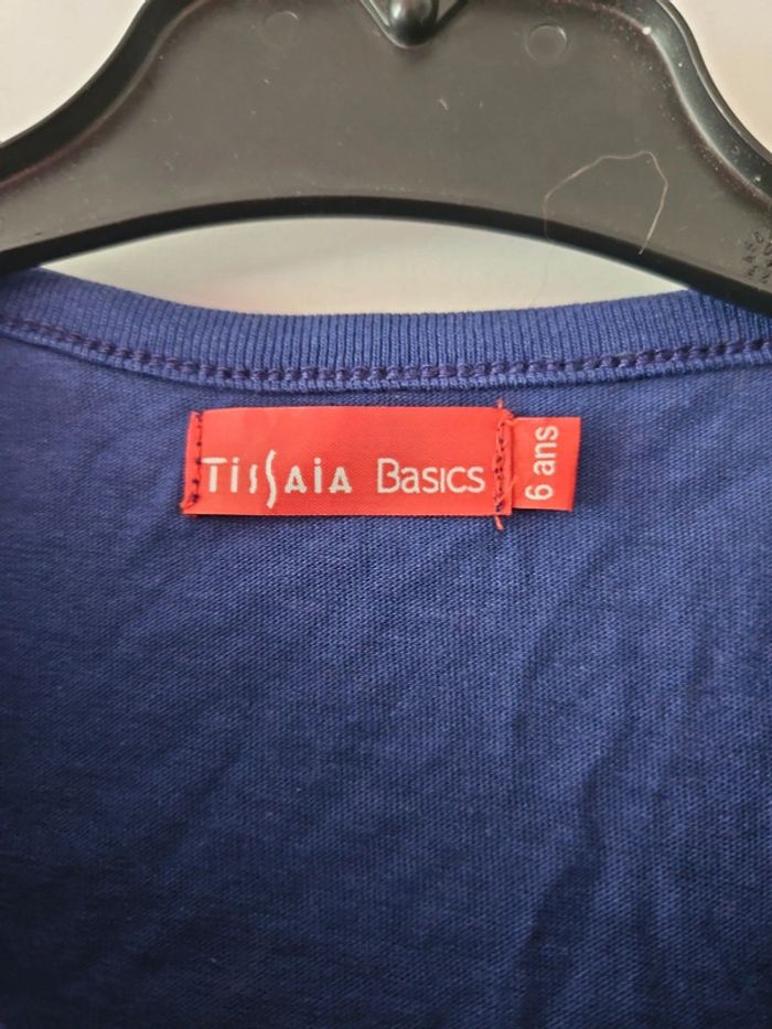 Tee-shirt manche longue cheval fille taille 6 ans - photo numéro 2
