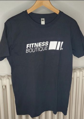 Tee-shirt fitness boutique taille M noir