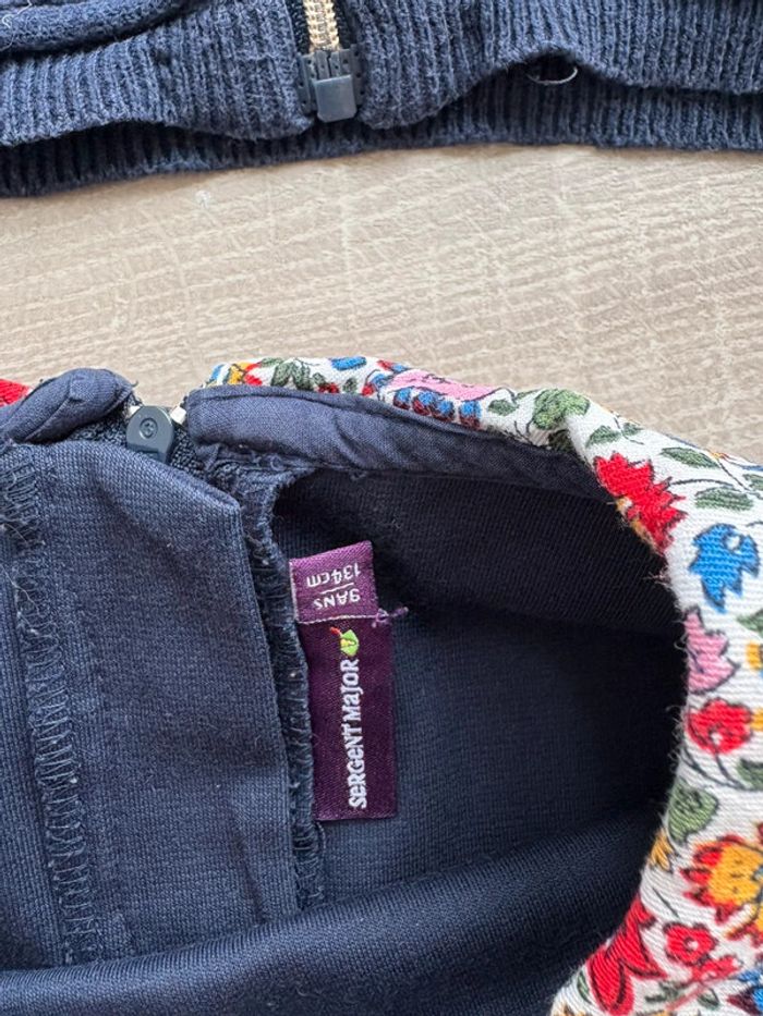 Ensemble robe et gilet 9 ans SGM - photo numéro 4