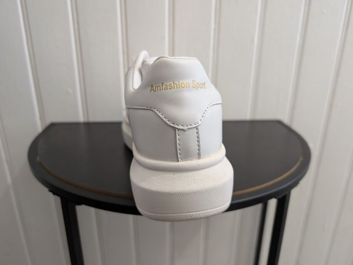 Baskets Blanches Plateforme Dessin Stitch - Amfashion Sport T. 38 - photo numéro 3