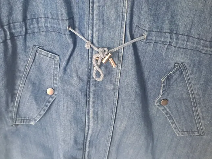 Manteau doudoune effet jean en extérieur Taille 4 Elyne - photo numéro 6