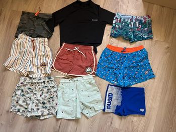 Lot short et slip de bain 8 ans