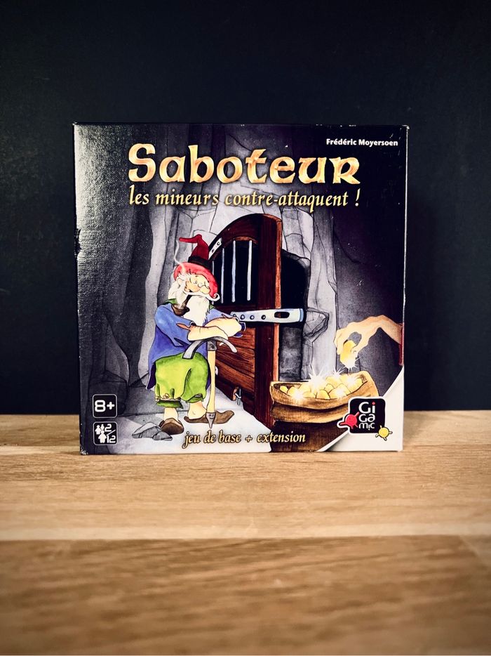 Saboteur – Les Mineurs contre-attaquent + extension, contenu neuf, cartes scellées